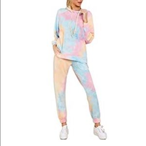 Like New- Tye Dye Loungewear Set 💕👑